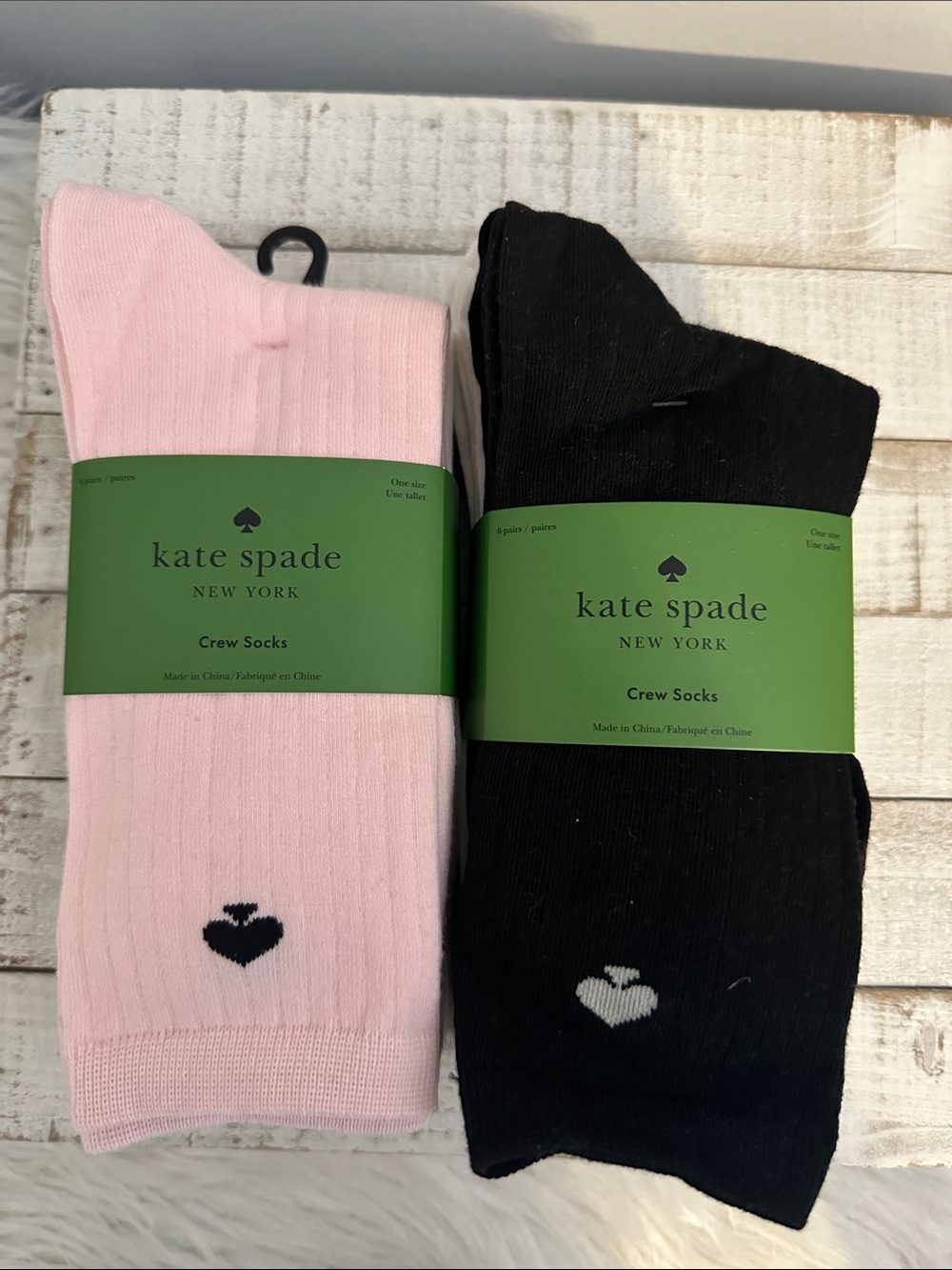Nwt Kate spade crew socks sets